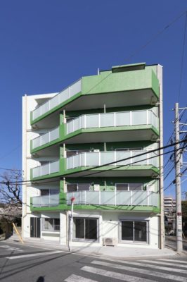 堅固なRC造の共同住宅